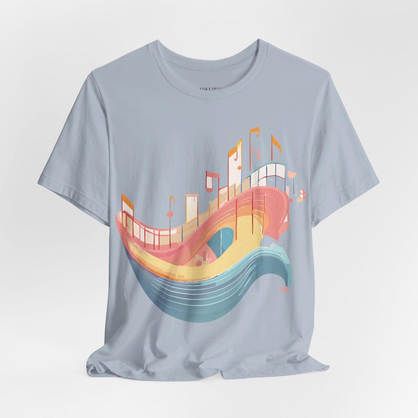 Natural Cotton Tee Shirt - Music collection