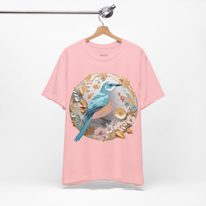 Natural Cotton Tee Shirt - Medallion Collection Printify