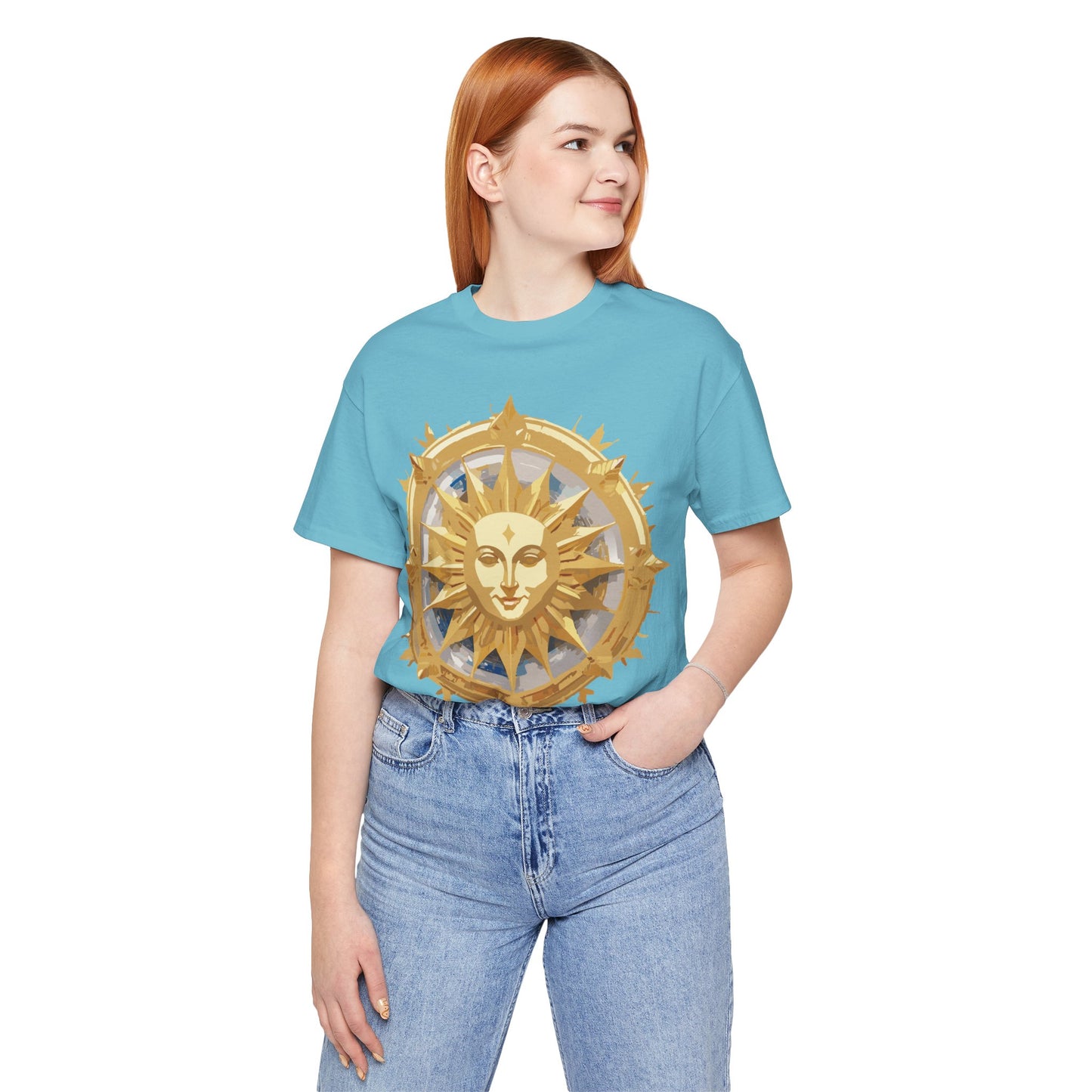 Natural Cotton Tee Shirt - Medallion Collection