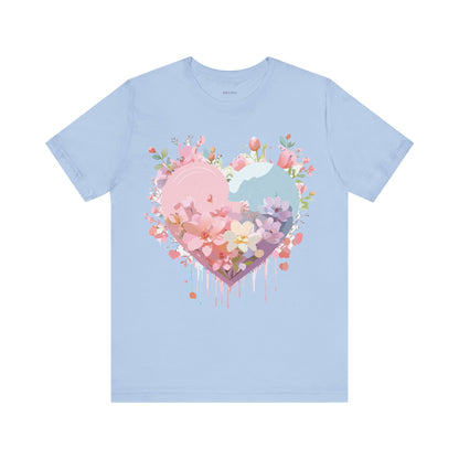 Natural Cotton Tee Shirt - Love story Collection Printify