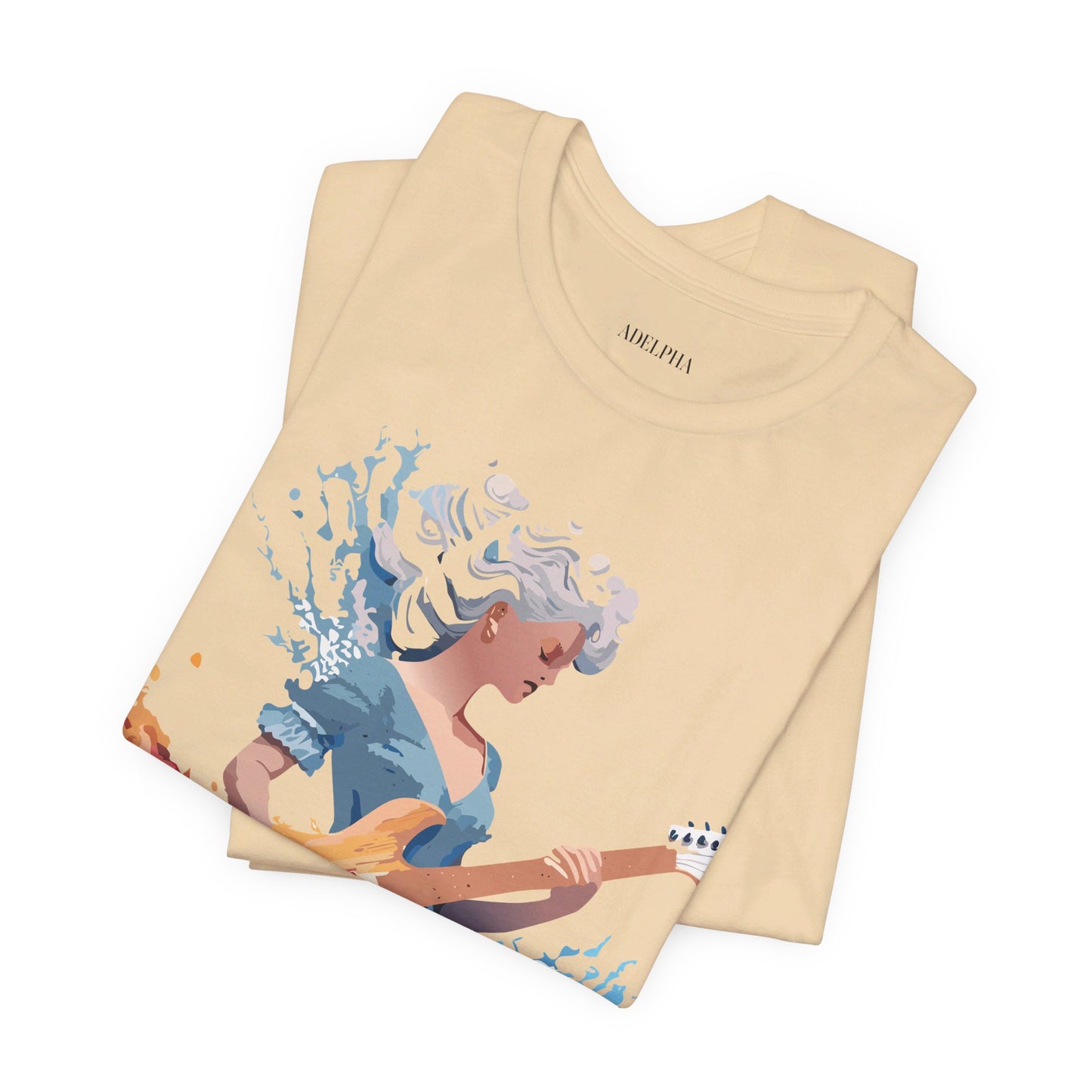 T-shirt en coton naturel - Collection Musique