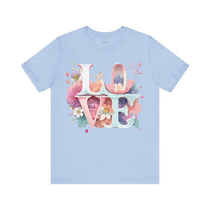 Natural Cotton Tee Shirt - Love story Collection Printify