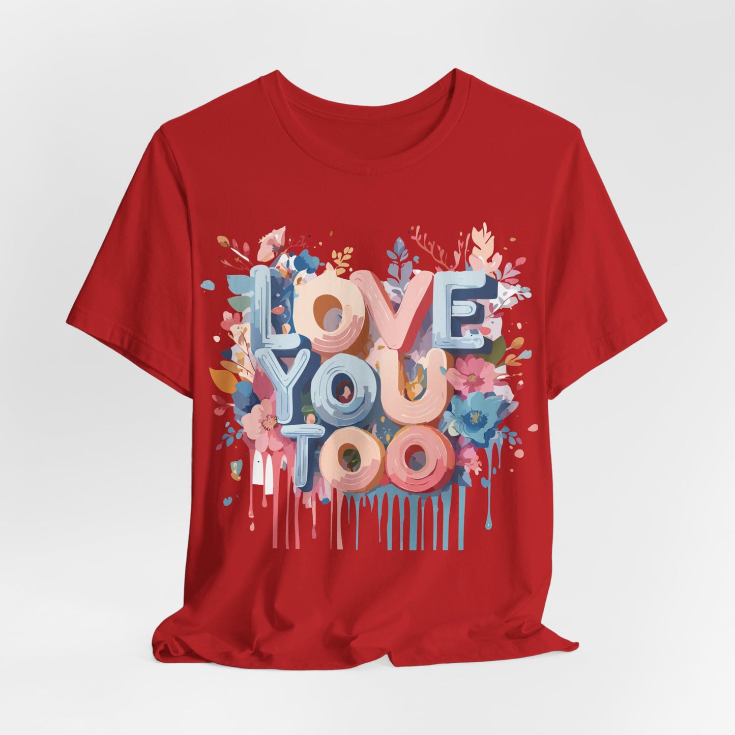 T-Shirt aus natürlicher Baumwolle – Love Story Collection