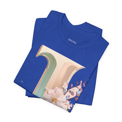 Natural Cotton Tee Shirt - Letters Collection - J Printify