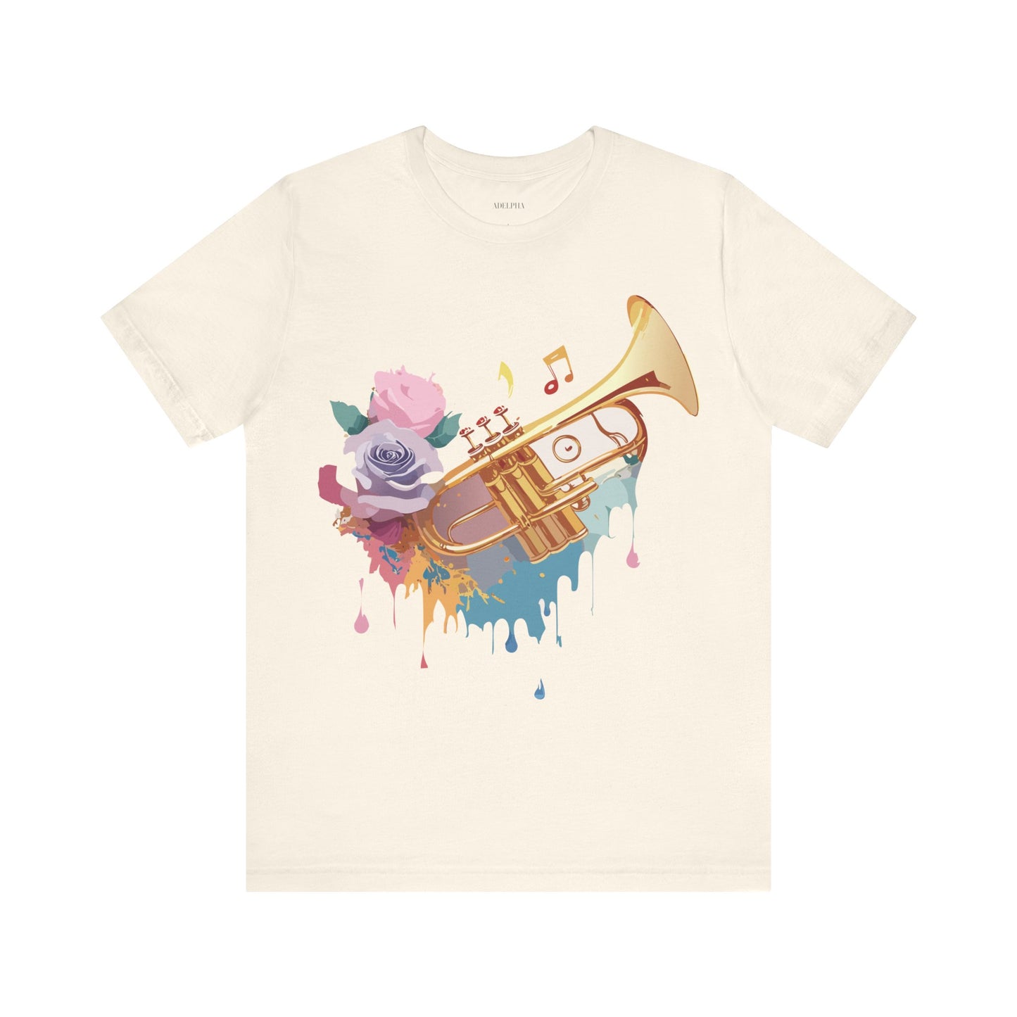 Natural Cotton Tee Shirt - Music collection