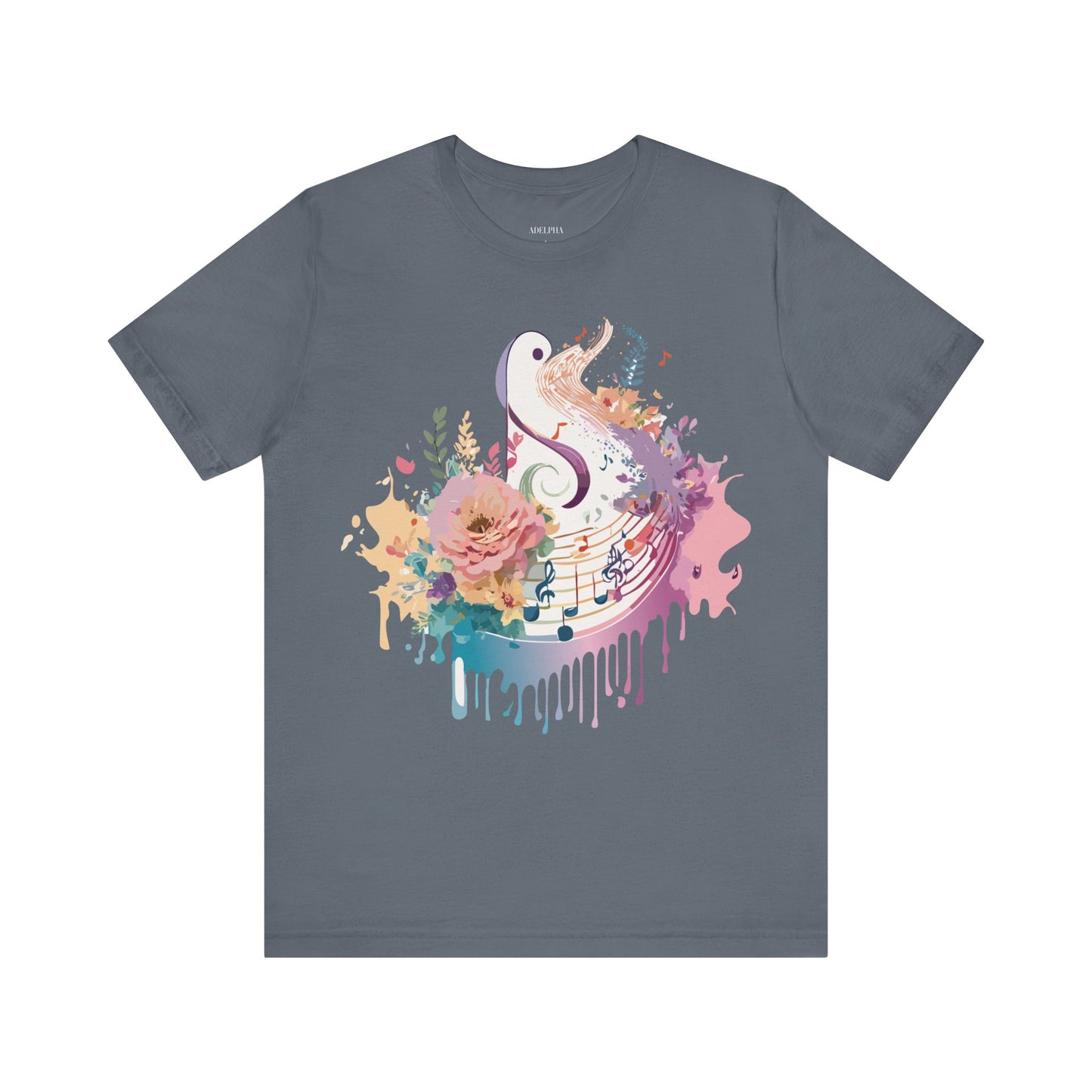 T-shirt en coton naturel - Collection Musique