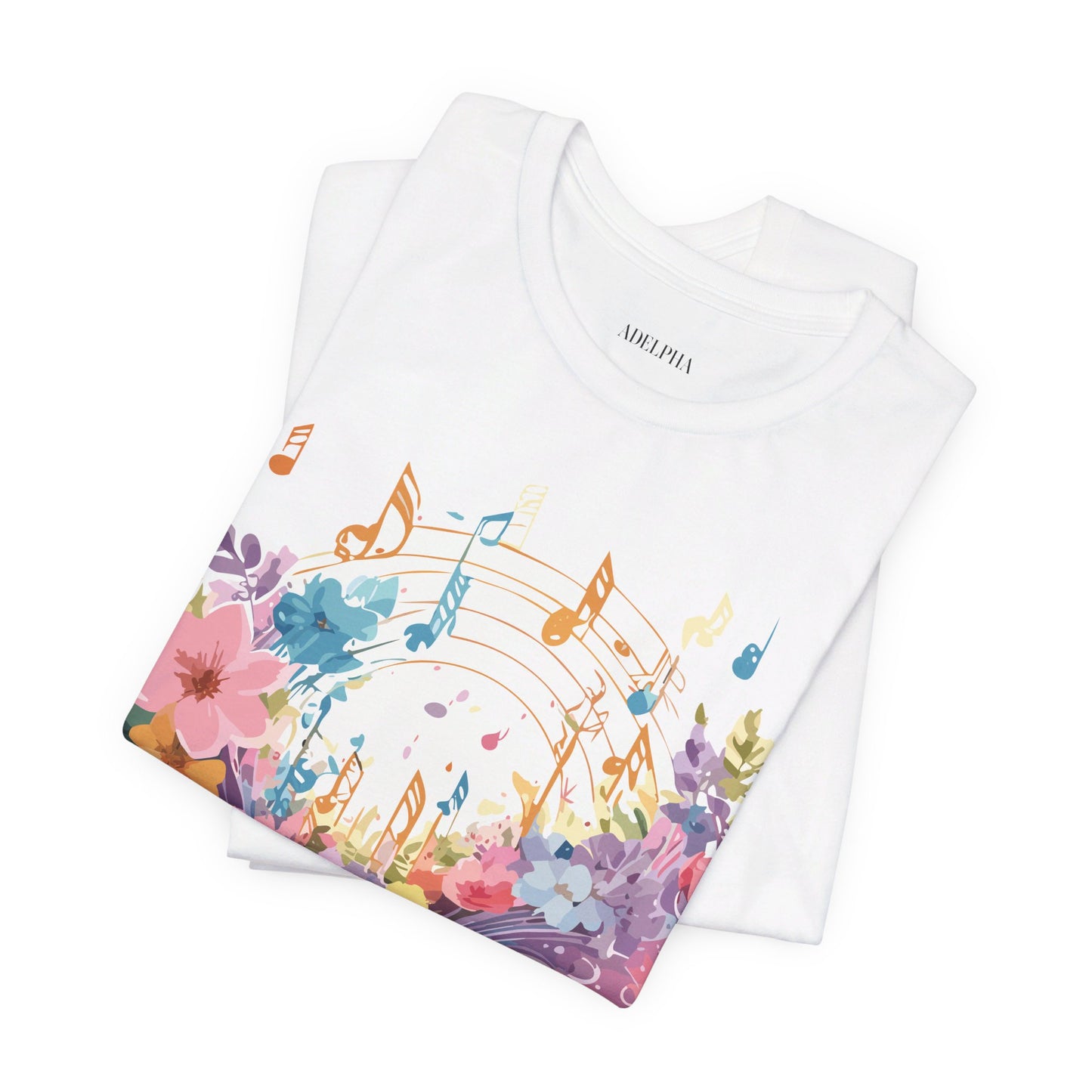 T-shirt en coton naturel - Collection Musique