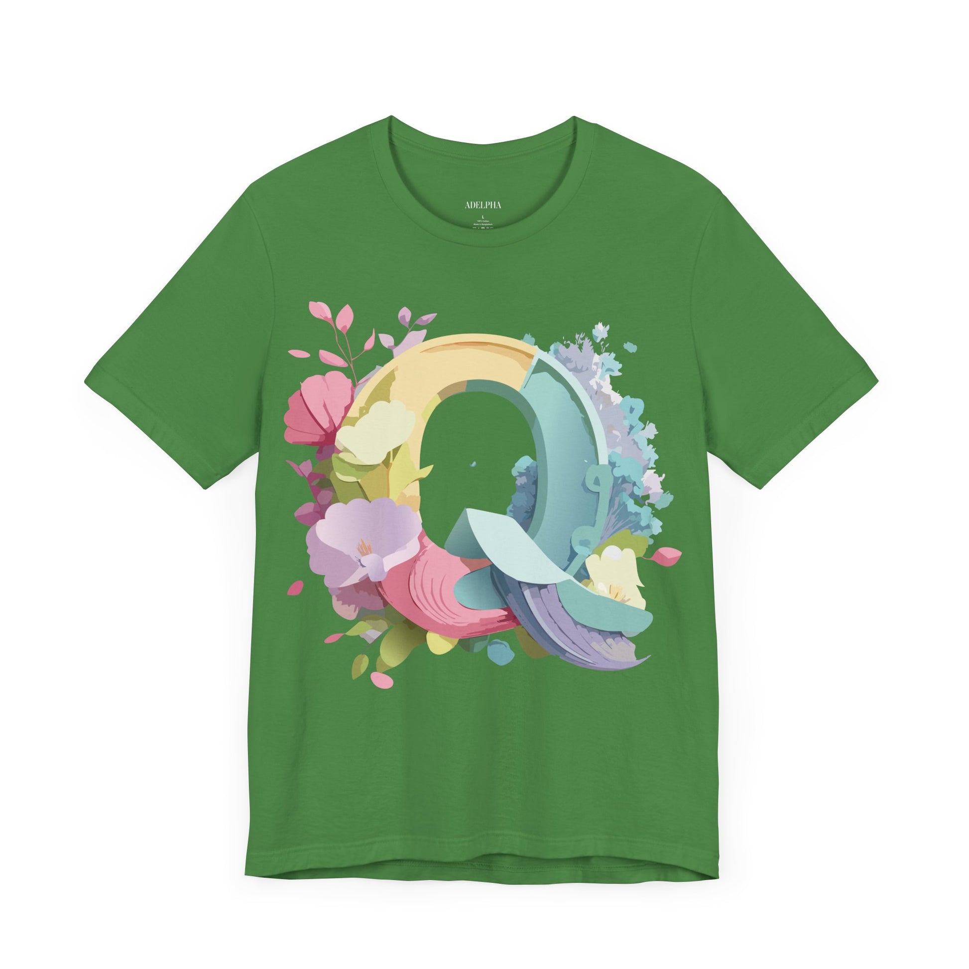 Letter Shirt, Letter Q Shirt - ADELPHA