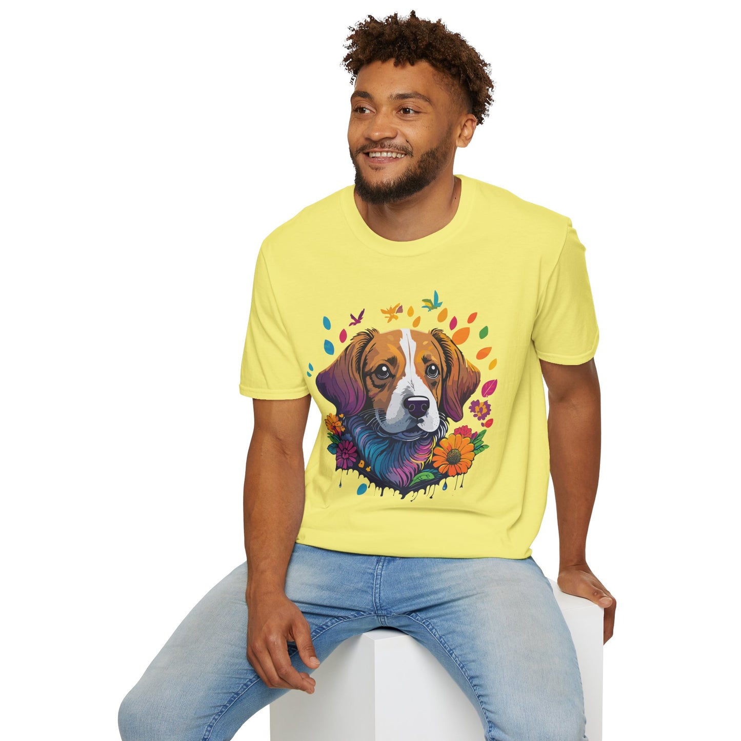 Dog Shirt, Shirt with Dog, Animal Tee, Shirt with Animals