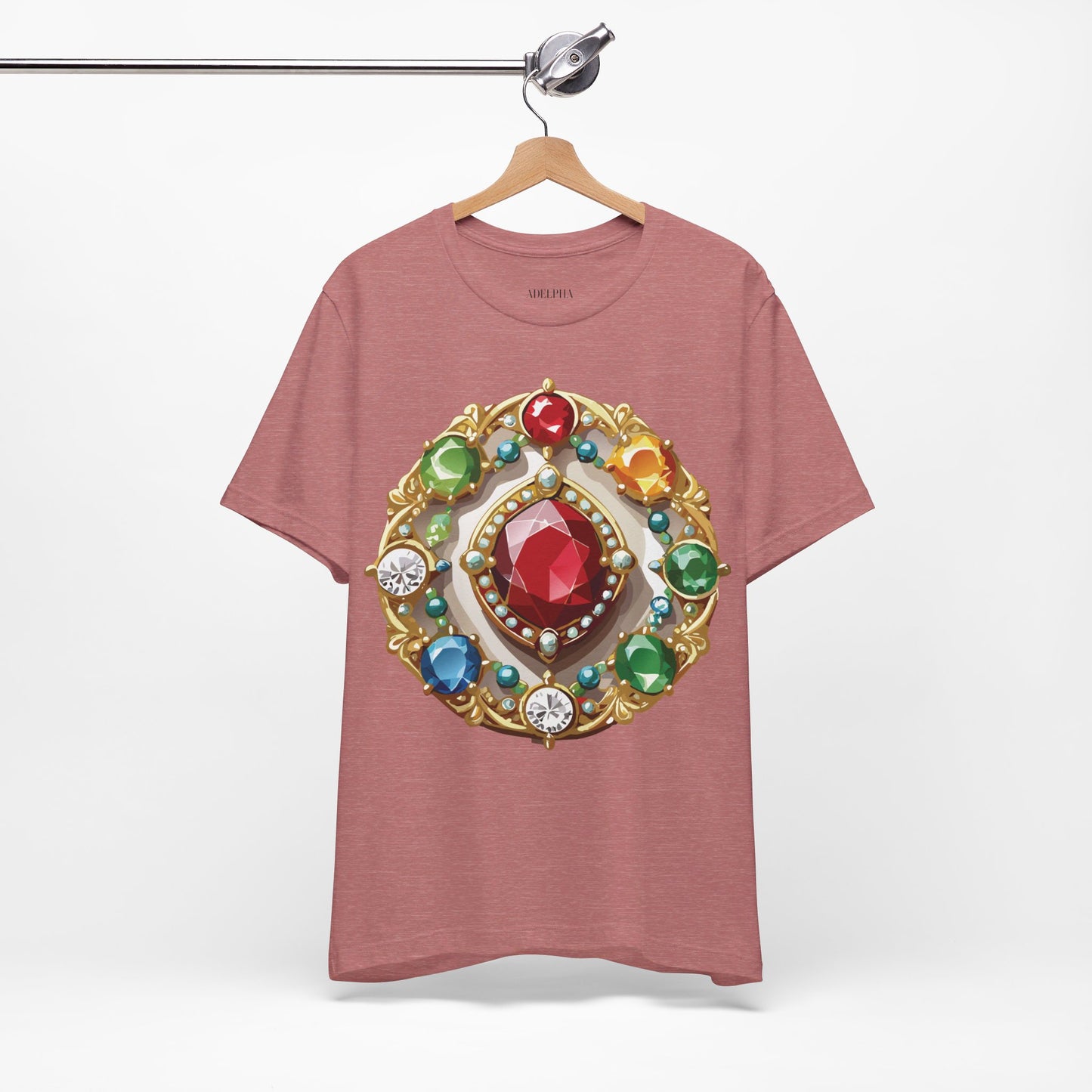 T-Shirt aus natürlicher Baumwolle – Queen Collection