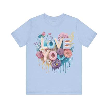 Natural Cotton Tee Shirt - Love story Collection Printify