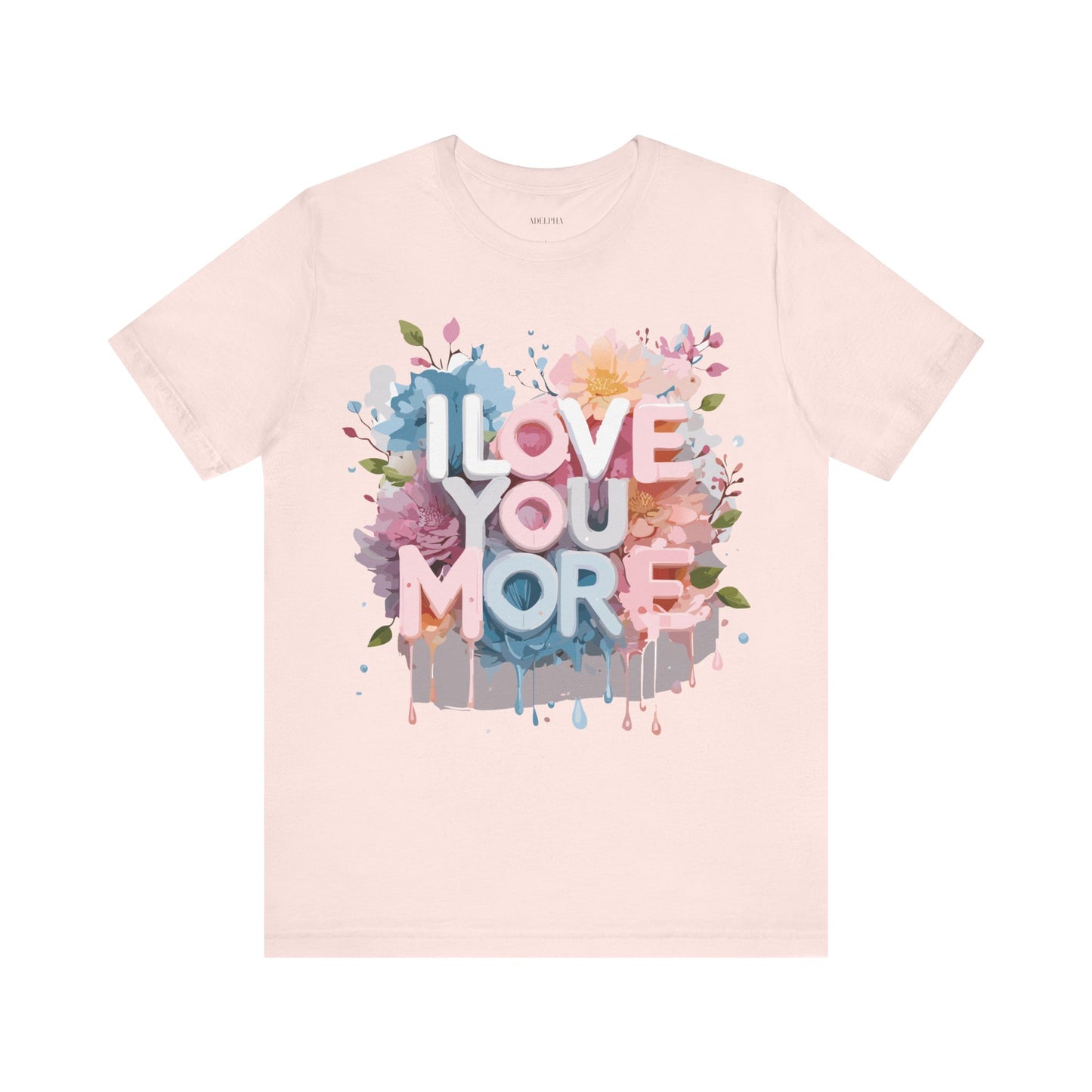 T-shirt en coton naturel - Collection Love story