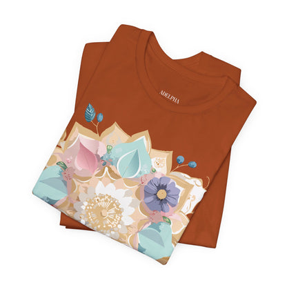 Natural Cotton Tee Shirt - Medallion Collection Printify