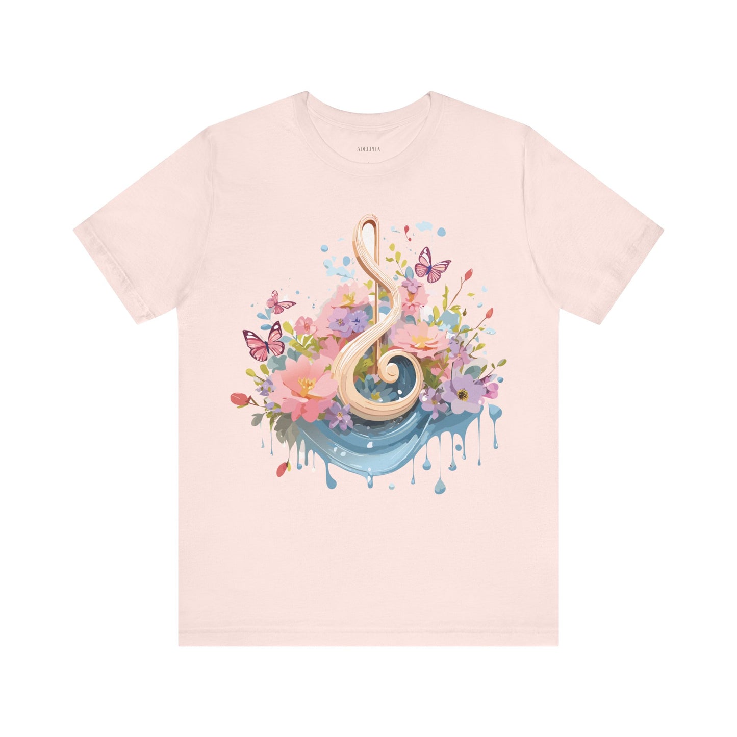 T-shirt en coton naturel - Collection Musique