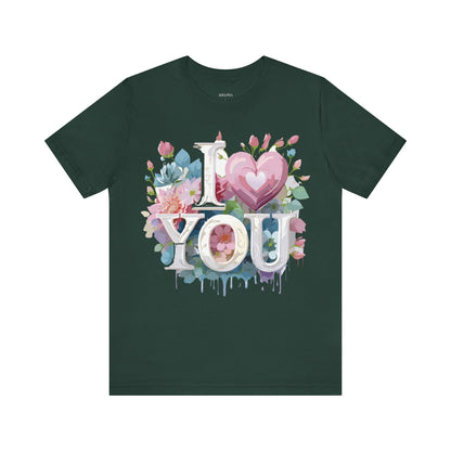 Natural Cotton Tee Shirt - Love Story Collection Printify