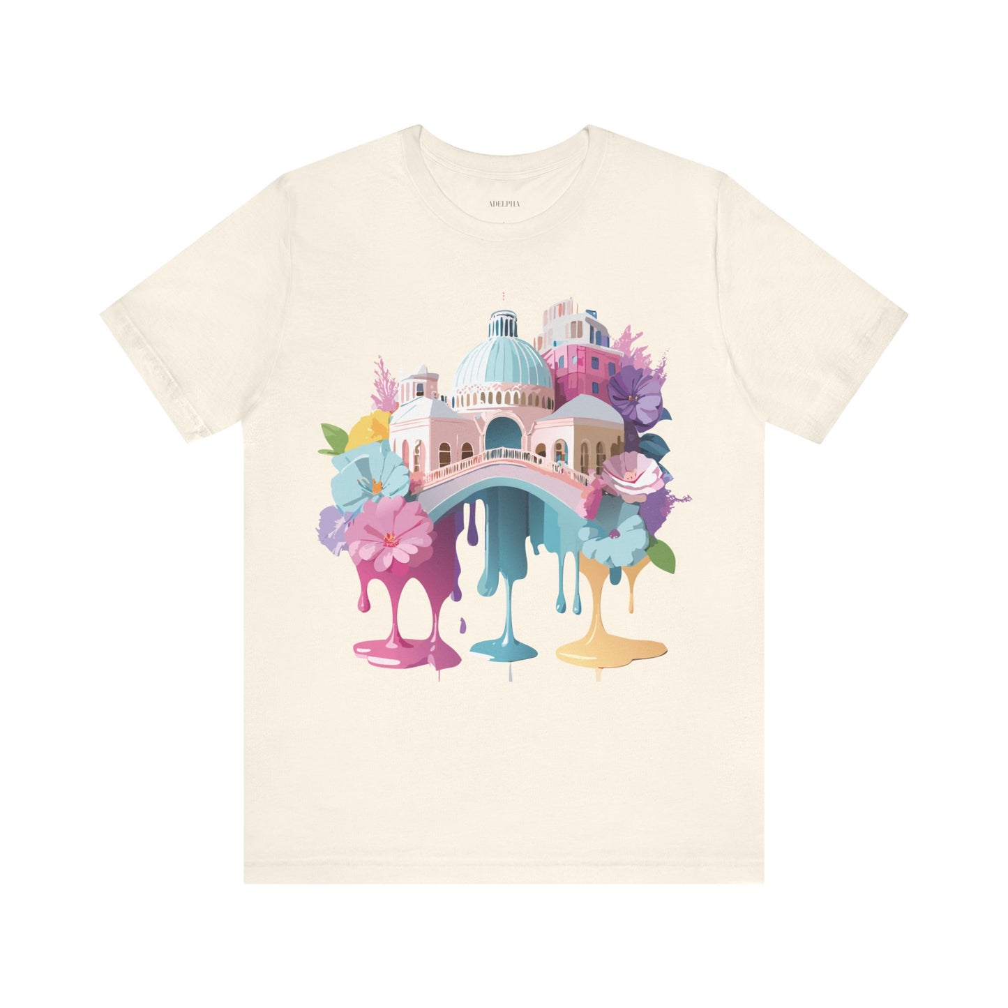 Natural Cotton Tee Shirt - Beautiful Places Collection - Venice