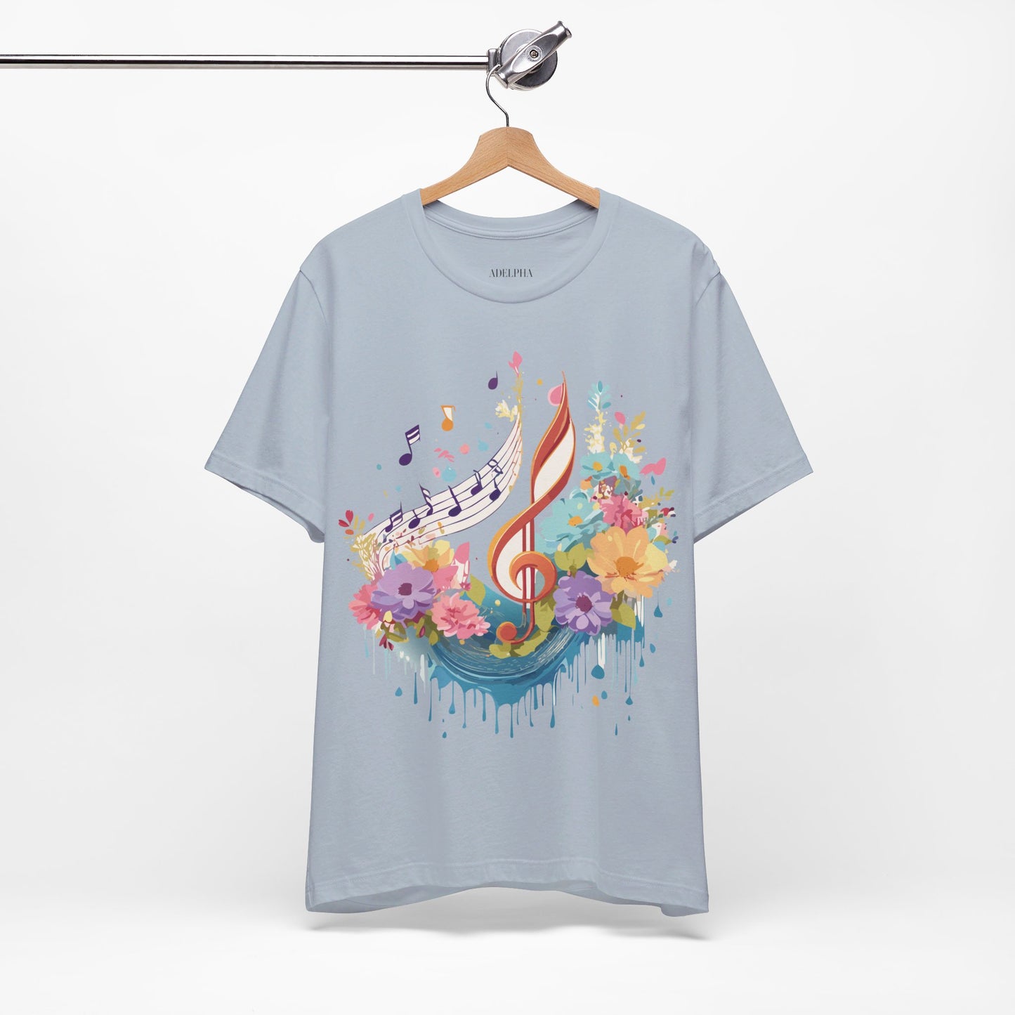 T-shirt en coton naturel - Collection Musique