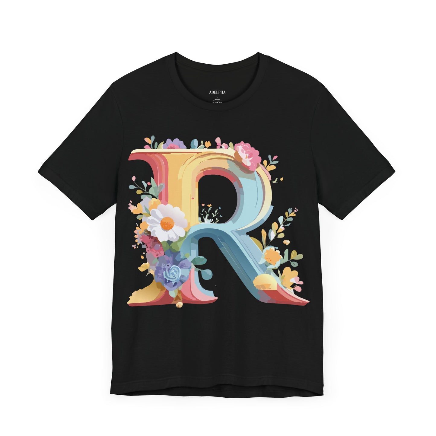 Letter Shirt, Letter R Shirt - ADELPHA