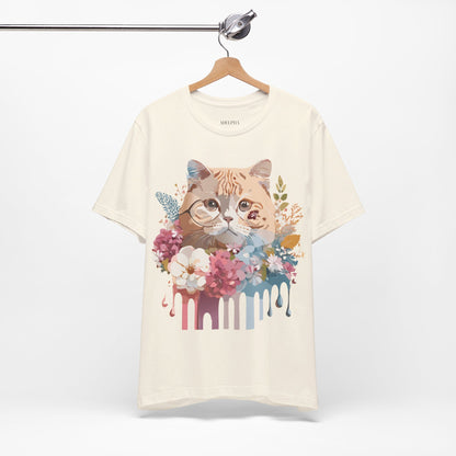 Cat Shirt, Shirt with Cat - ADELPHA