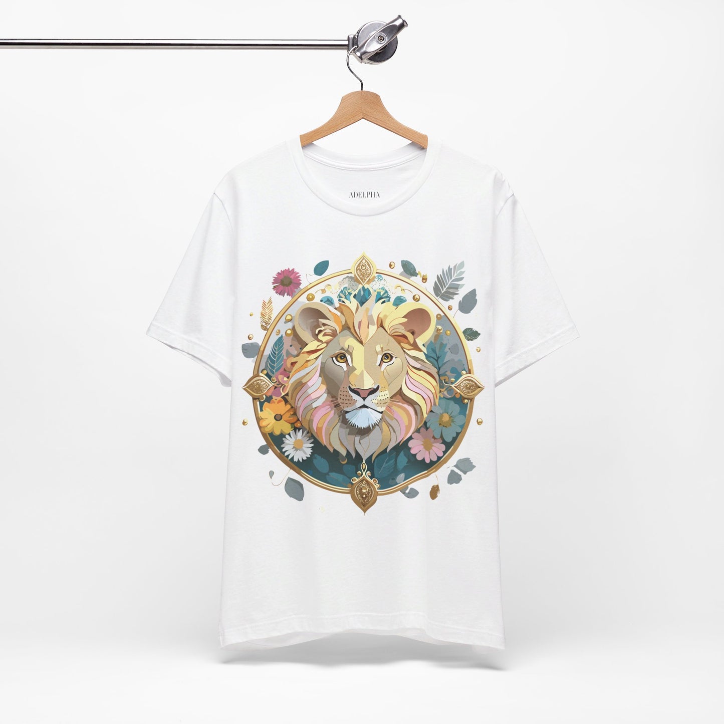 T-Shirt aus natürlicher Baumwolle – Medallion-Kollektion