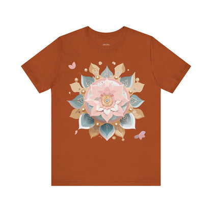 Natural Cotton Tee Shirt - Medallion Collection Printify