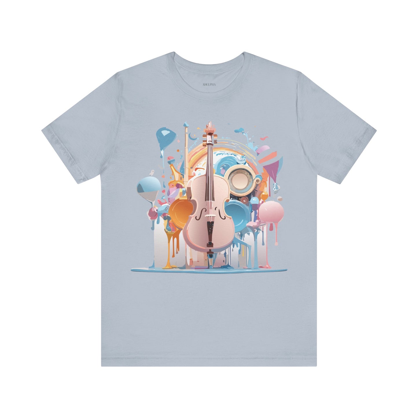 Natural Cotton Tee Shirt - Music collection