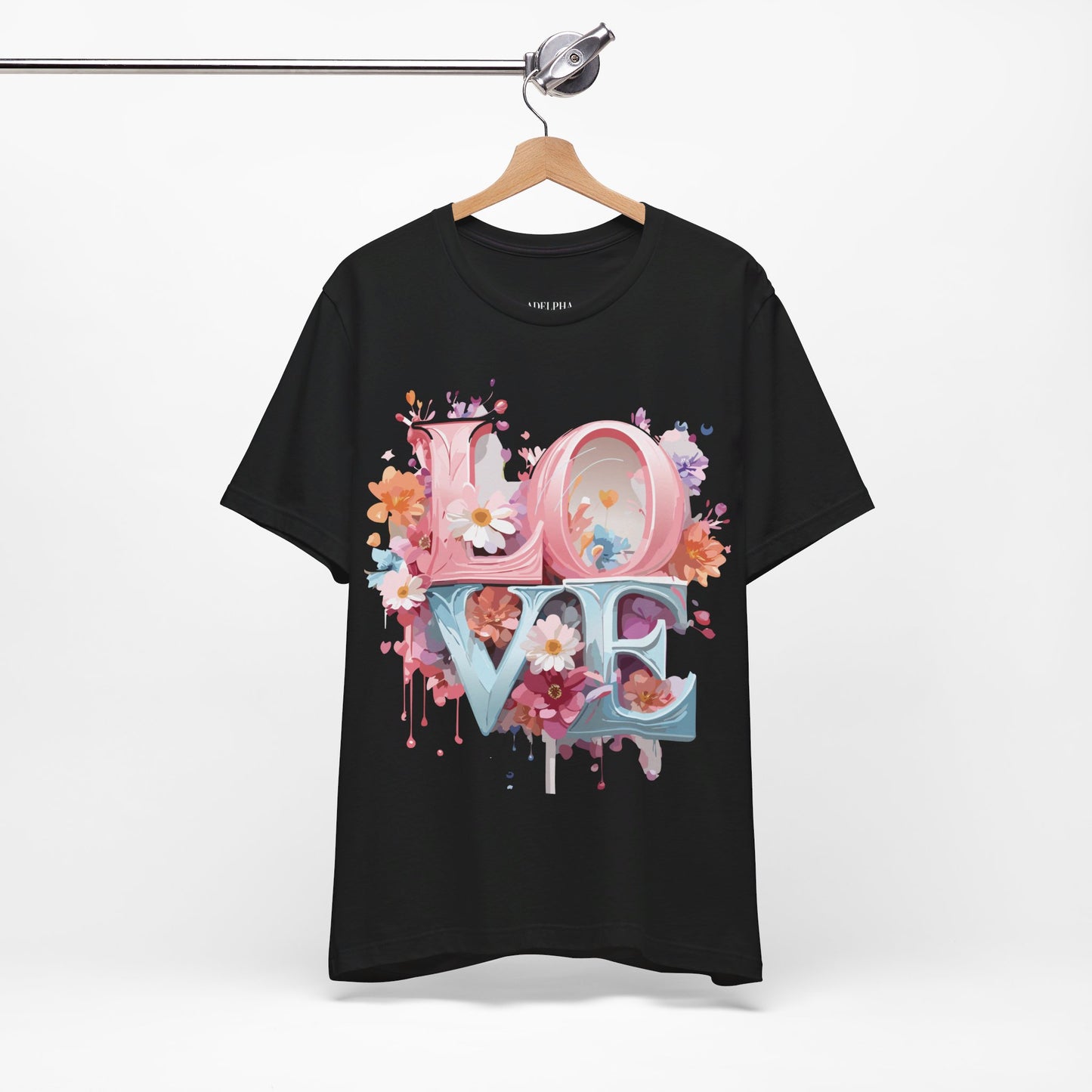 T-Shirt aus natürlicher Baumwolle – Love Story Collection