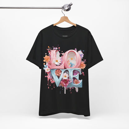 Natural Cotton Tee Shirt - Love Story Collection Printify