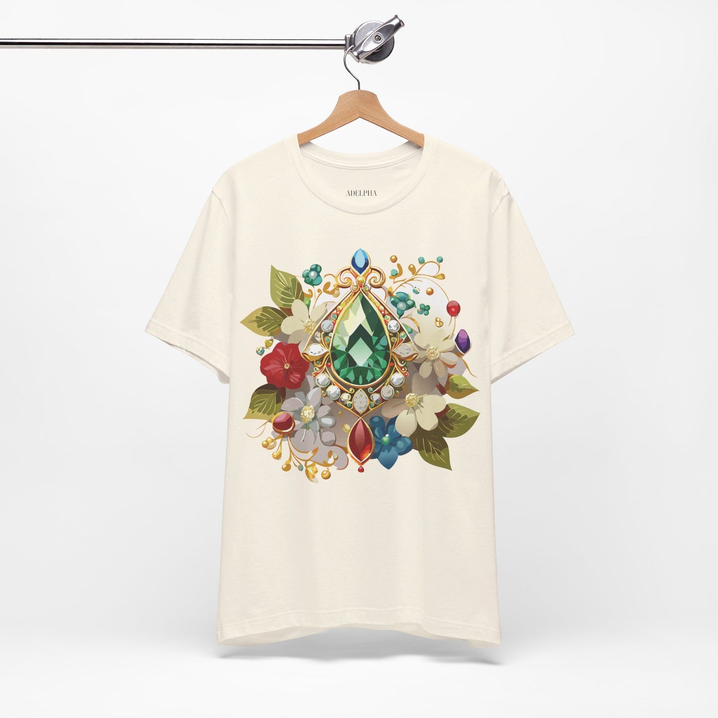 T-Shirt aus natürlicher Baumwolle – Queen Collection