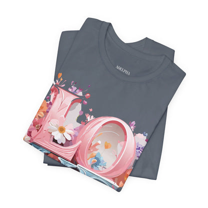 Natural Cotton Tee Shirt - Love Story Collection Printify