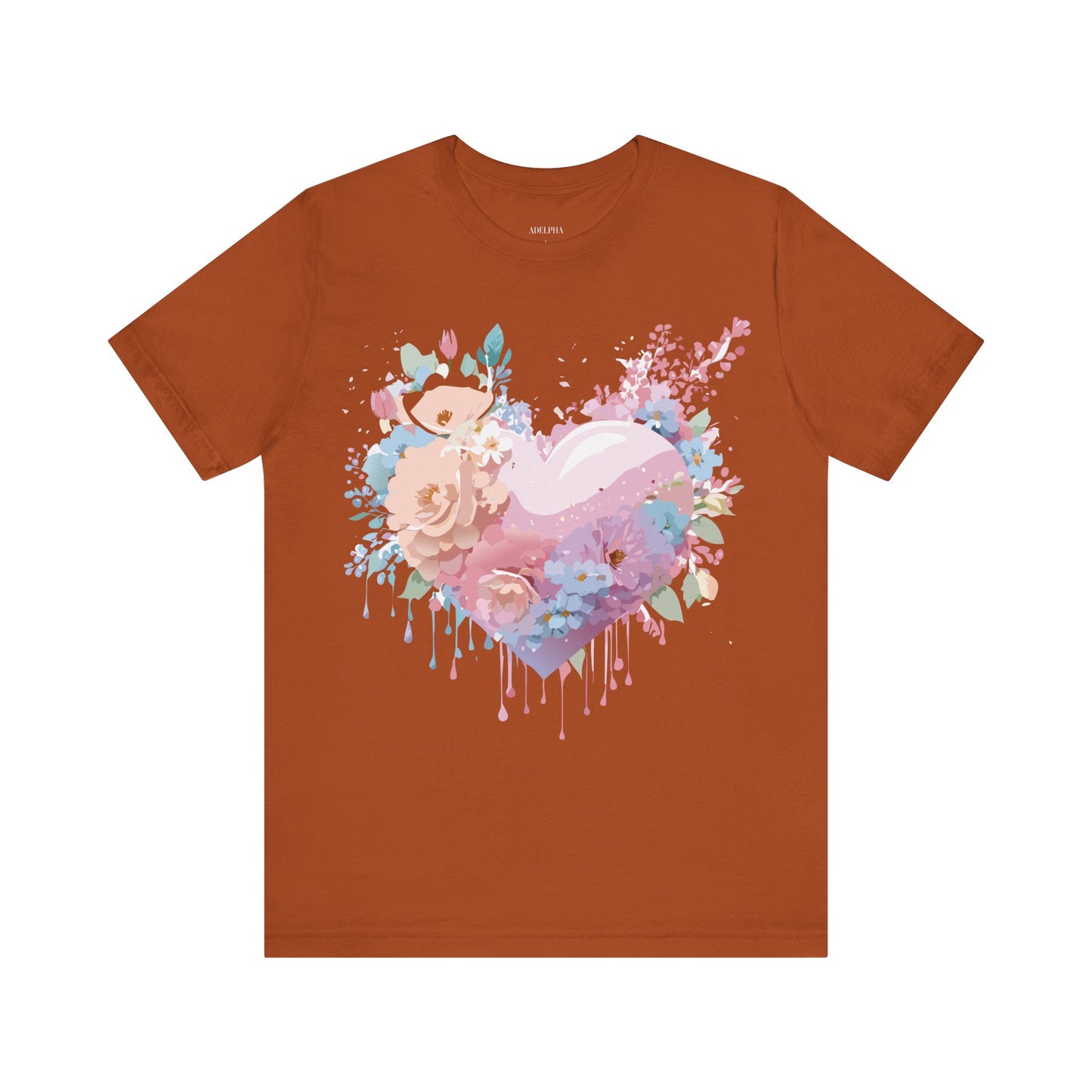 T-shirt en coton naturel - Collection Love Story