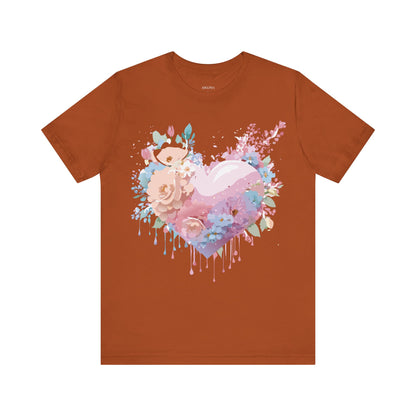 Natural Cotton Tee Shirt - Love Story Collection Printify