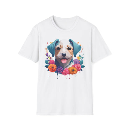 Dog Shirt Unisex Animal Tee Softstyle 64000 Gildan RingSpun Cotton