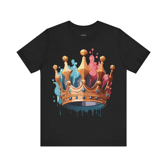 T-Shirt aus natürlicher Baumwolle – Queen Collection