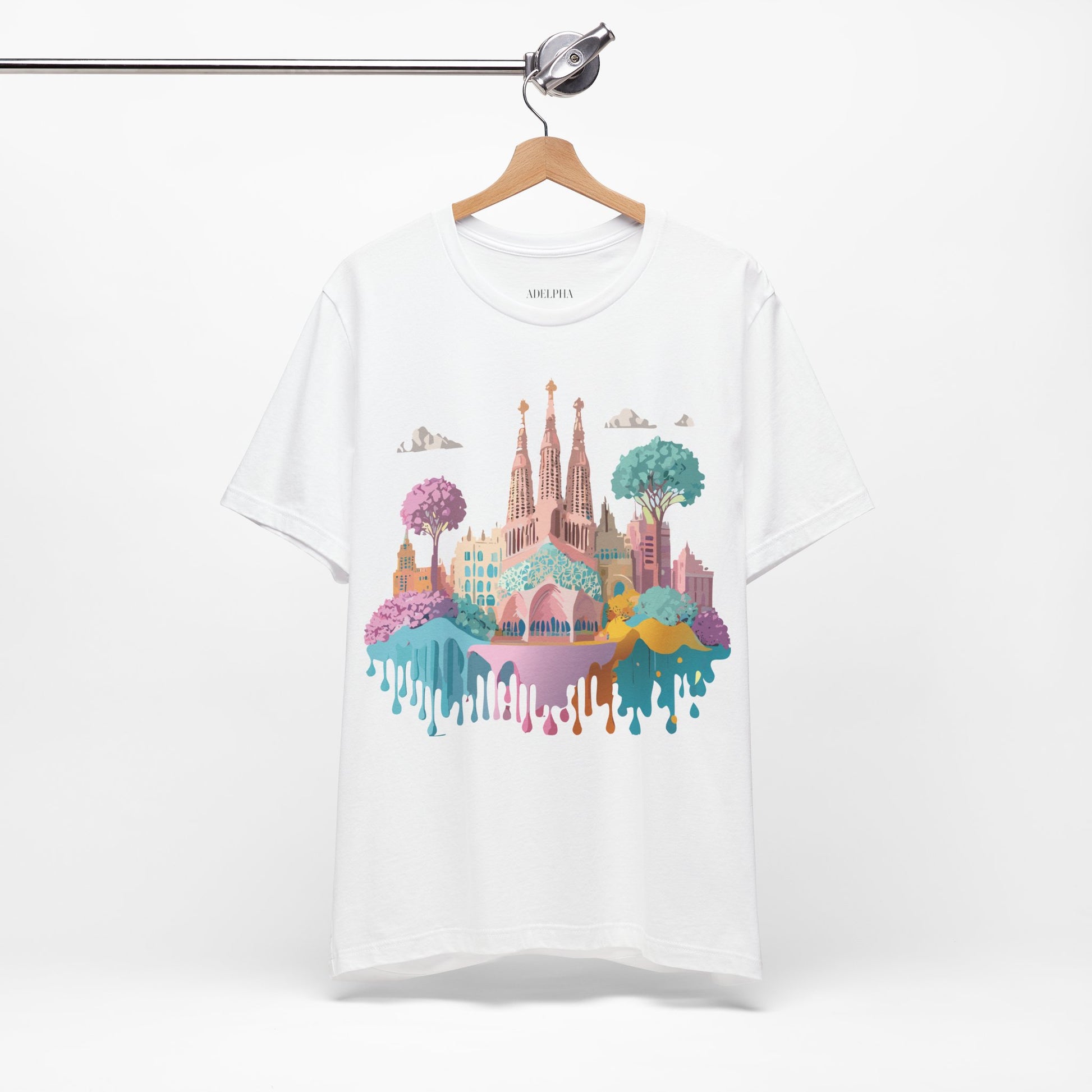 Tourist Shirt, Shirt with Barcelona - ADELPHA