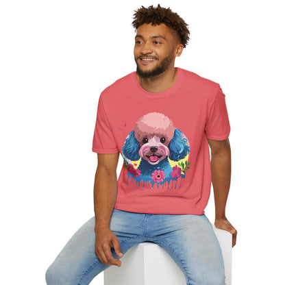 Dog Shirt Unisex Animal Tee Gildan Softstyle 64000 100 Percent Cotton