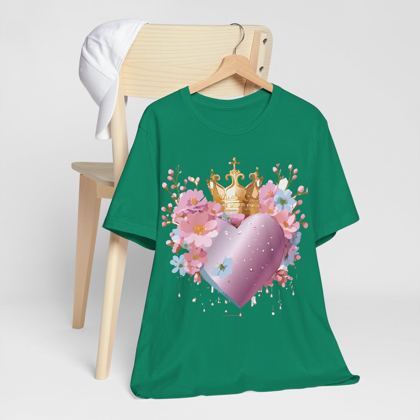 Natural Cotton Tee Shirt - Love Story Collection