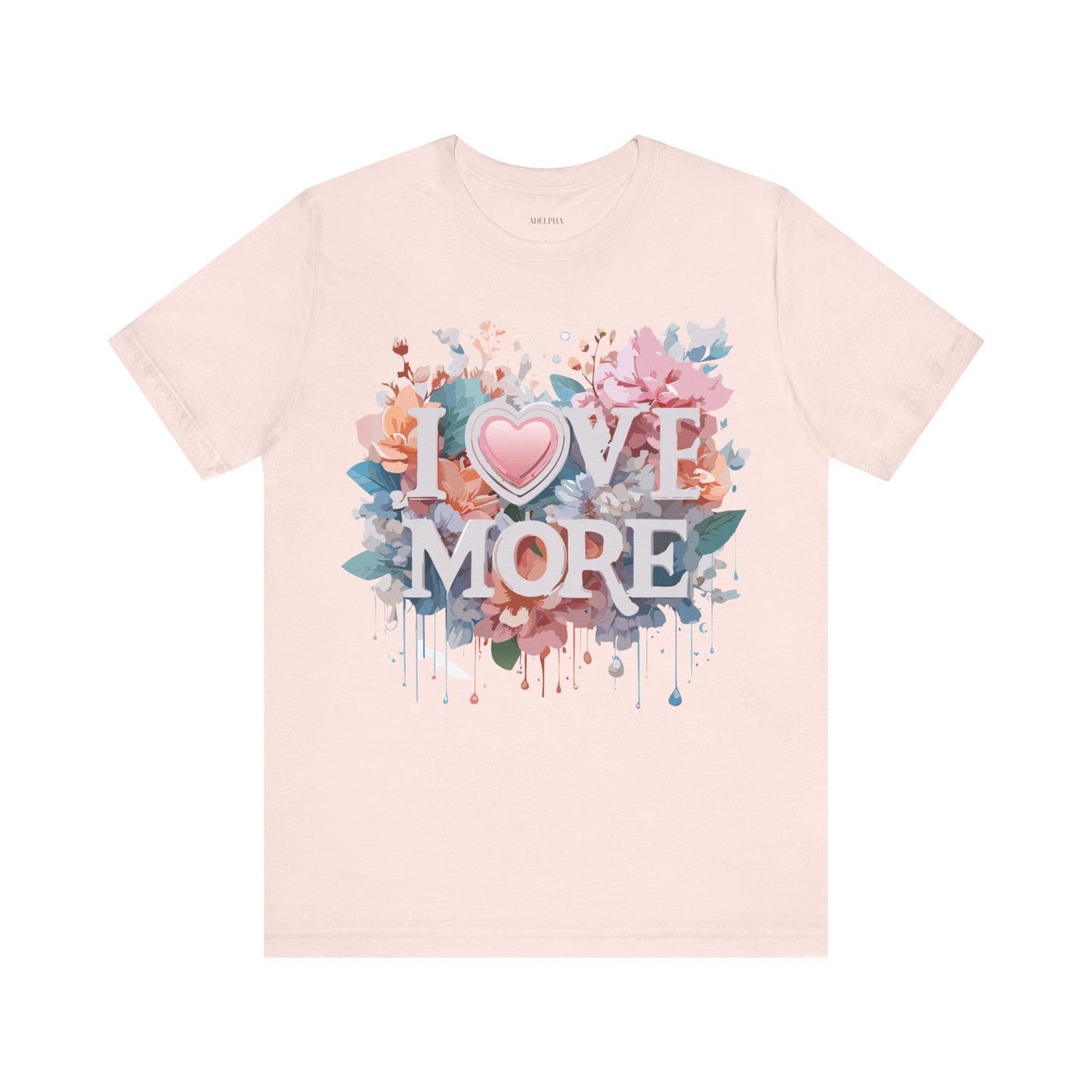 Natural Cotton Tee Shirt - Love story Collection