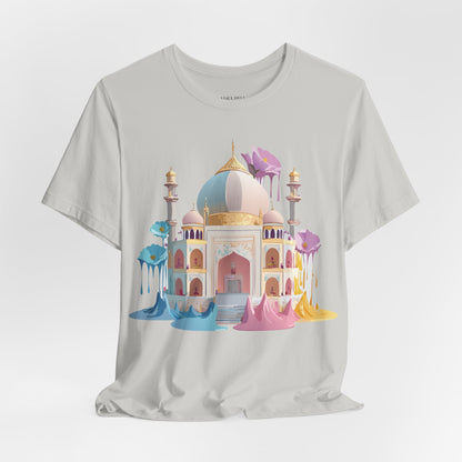 Natural Cotton Tee Shirt - Bukhara, Uzbekistan Printify