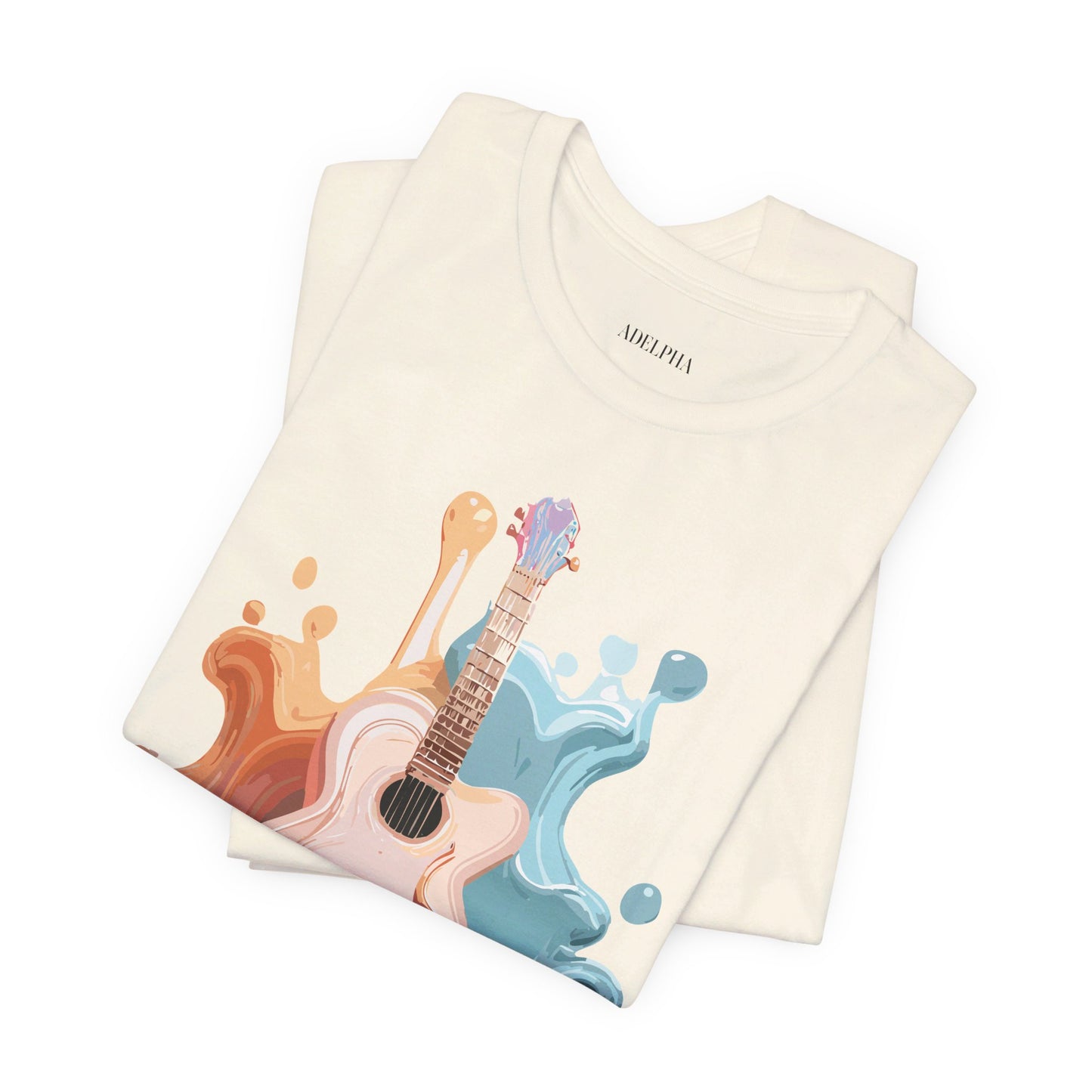 T-shirt en coton naturel - Collection Musique