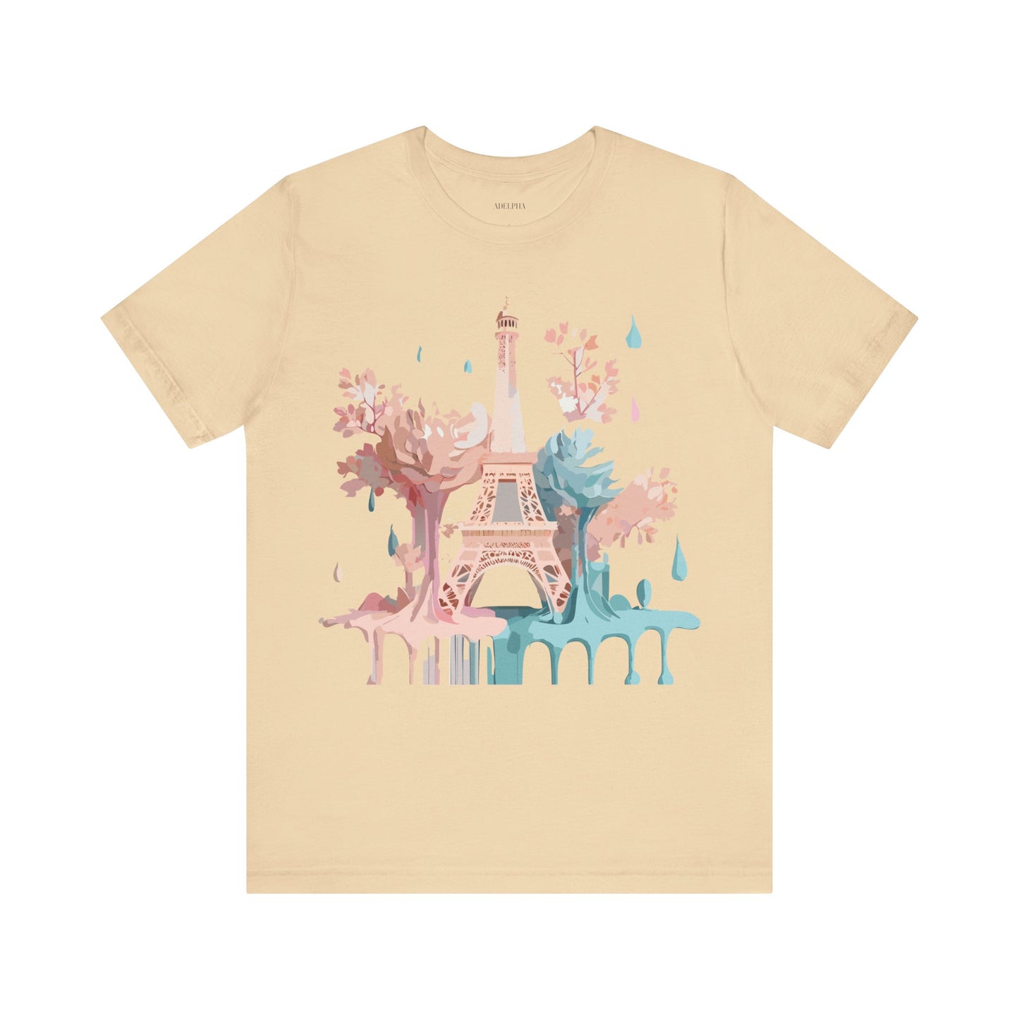 T-Shirt aus natürlicher Baumwolle – Kollektion „Beautiful Places“ – Paris