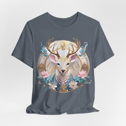 Natural Cotton Tee Shirt - Medallion Collection Printify