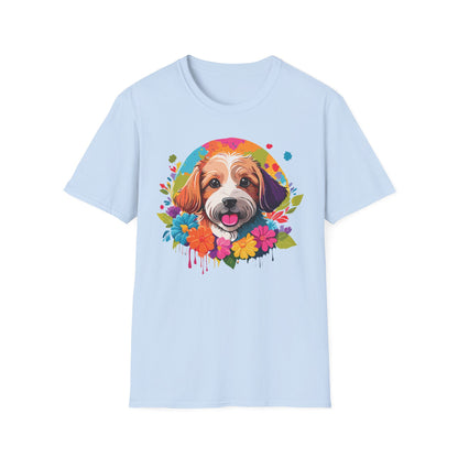 Unisex Dog Shirt Softstyle Cotton Tee Gildan 64000 Animal Tee