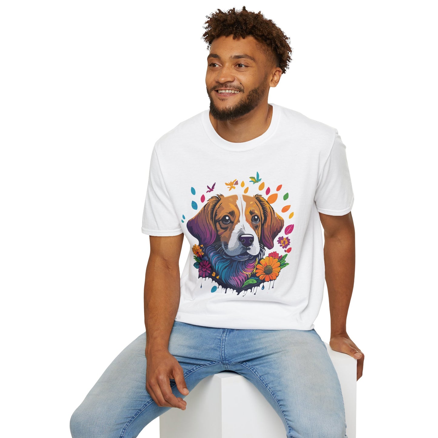 Dog Shirt, Shirt with Dog, Animal Tee, Shirt with Animals
