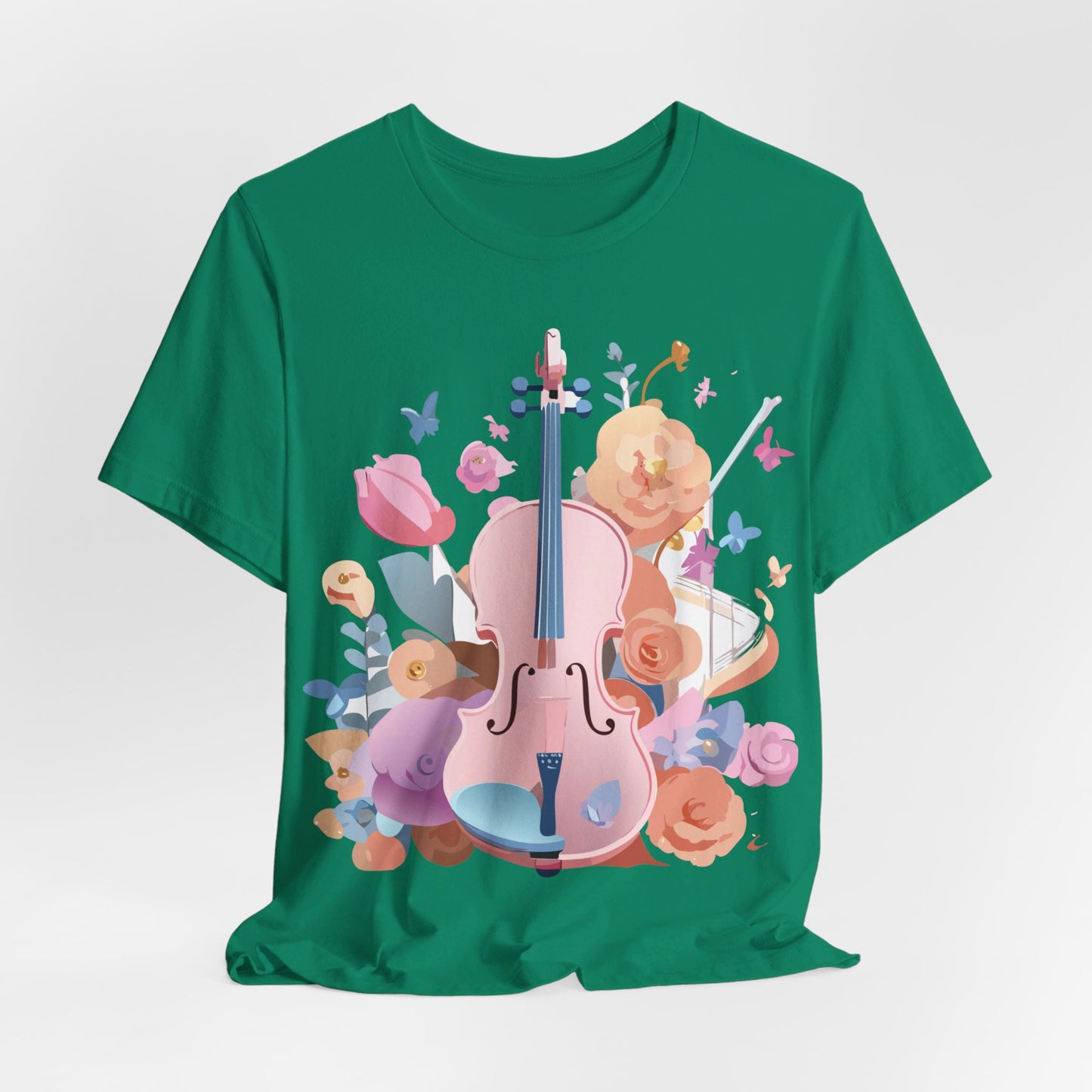 T-shirt en coton naturel - Collection Musique