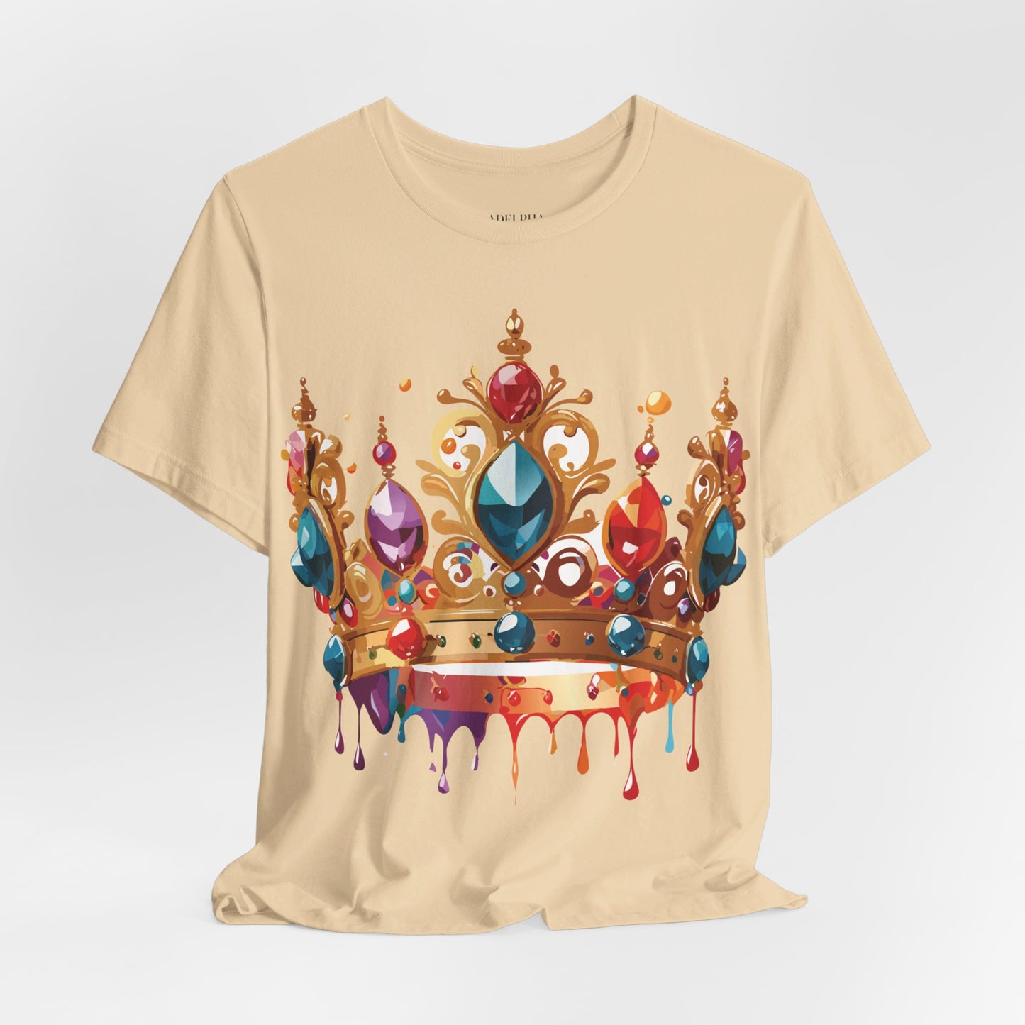 T-Shirt aus natürlicher Baumwolle – Queen Collection