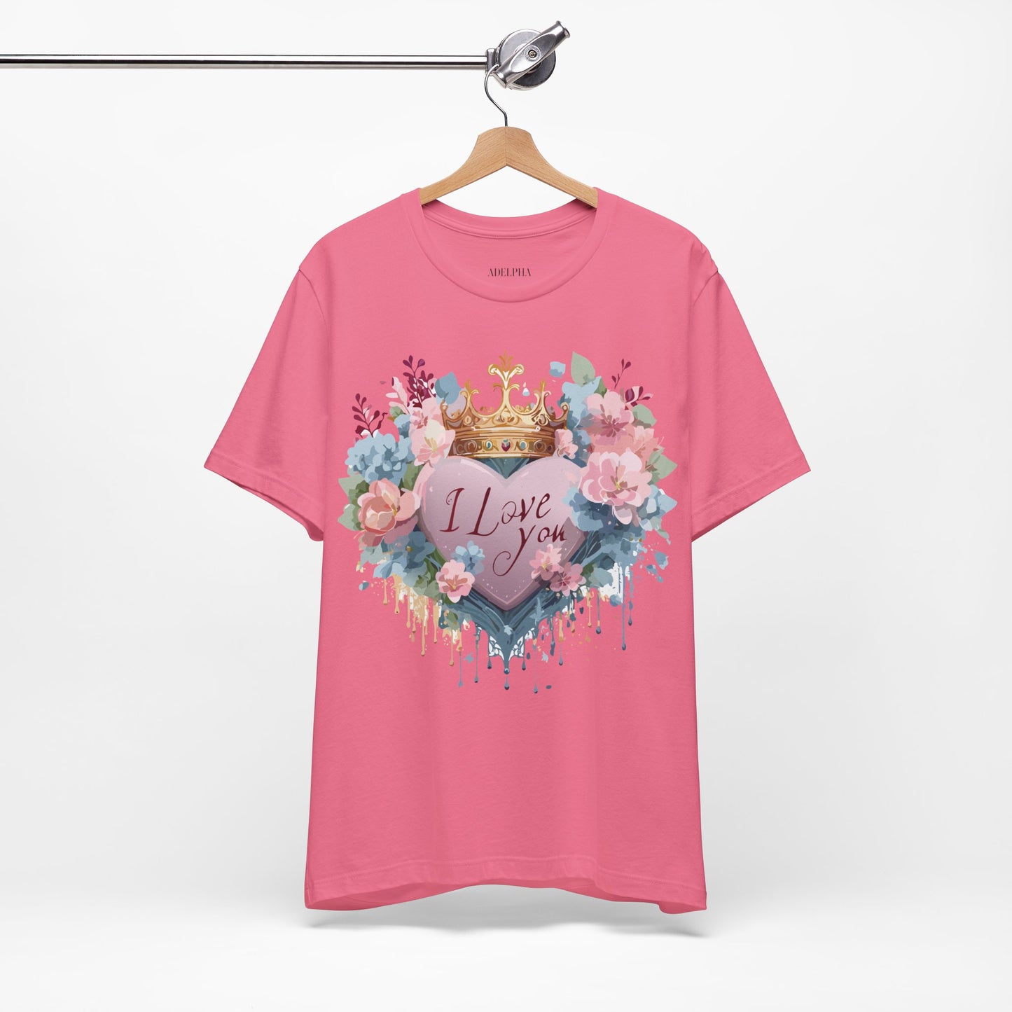 Natural Cotton Tee Shirt - Love story Collection