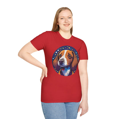 Dog Shirt Unisex Animal Tee Gildan Softstyle 64000 Short Sleeve