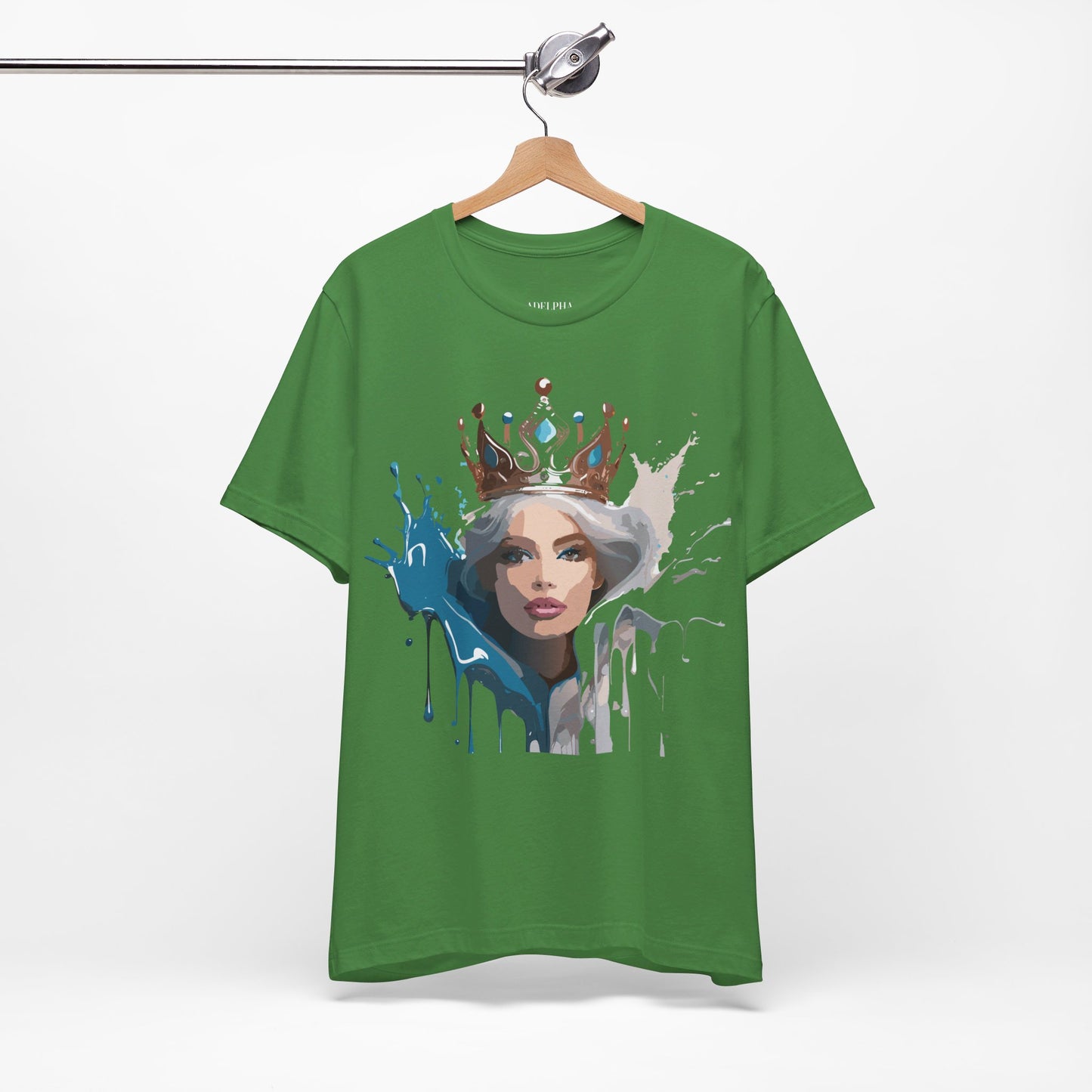 T-Shirt aus natürlicher Baumwolle – Queen Collection