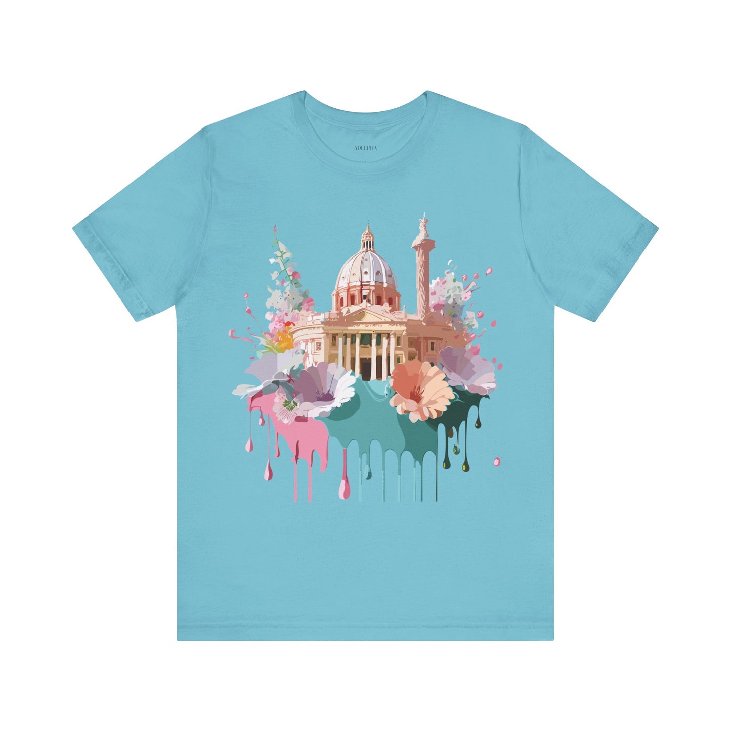 T-Shirt aus natürlicher Baumwolle - Beautiful Places Collection - Rom